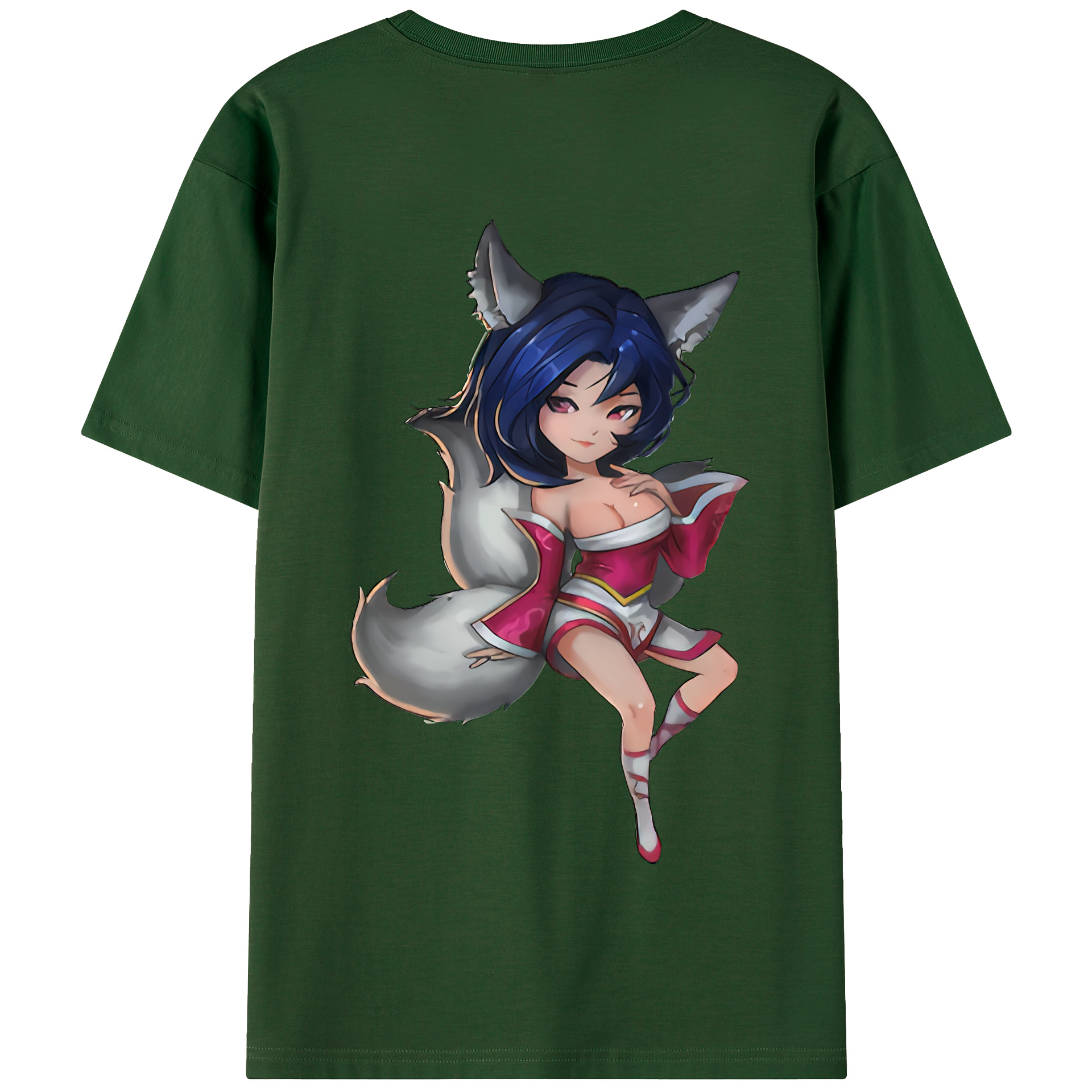 リーグ・オブ・レジェンド League of Legends LOL 綿100％半袖Tシャツ（背面プリント）